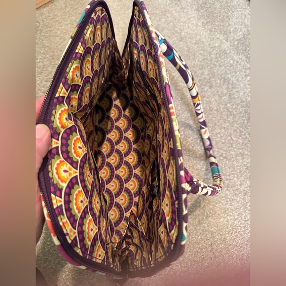 Vera Bradley Zip Around Satchel - Picture 3 of 5